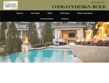 Tablet Screenshot of coogansdesignbuild.com